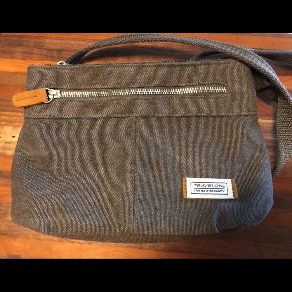 Small Travelon Anti-Theft crossbody purse